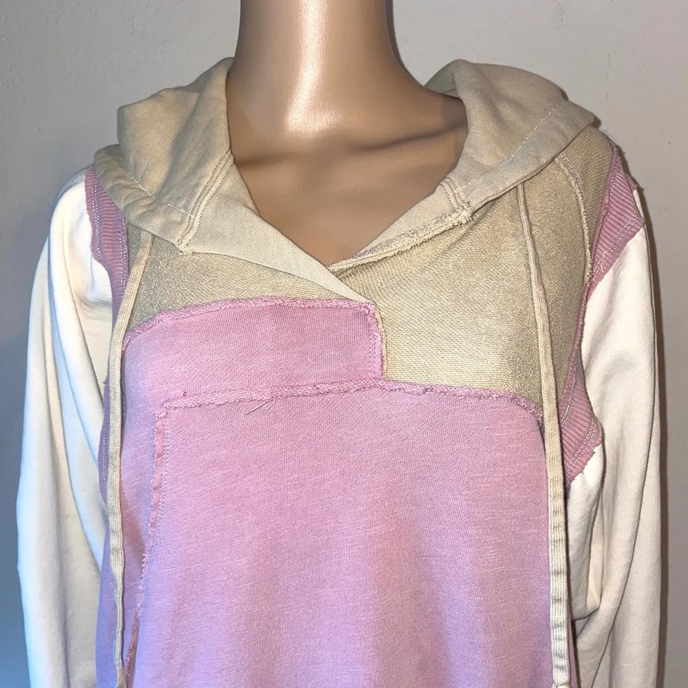 Anthropologie Saturday Sunday Oversized Hoodie Sz S - Picture 6 of 7